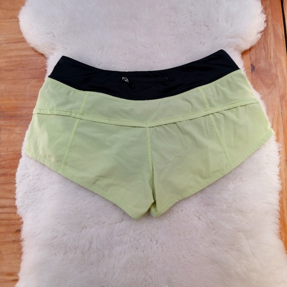 Kyodan Cheeky Athletic Short Shorts Lime Green - Picture 7 of 8